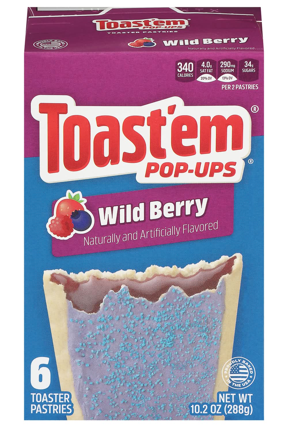 Toast'em Wild Berry Toaster Pastries (11 oz)