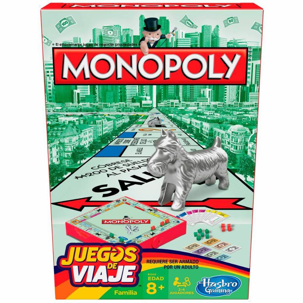 Hasbro monopoly juegos de viaje (1 pieza)