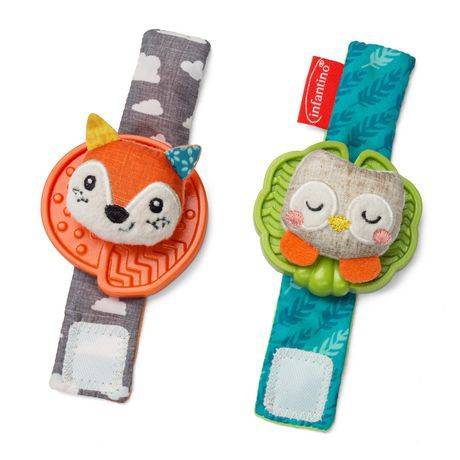 Infantino llc infantino hochets de poignet (tout âge) - infantino wrist rattles (all ages)