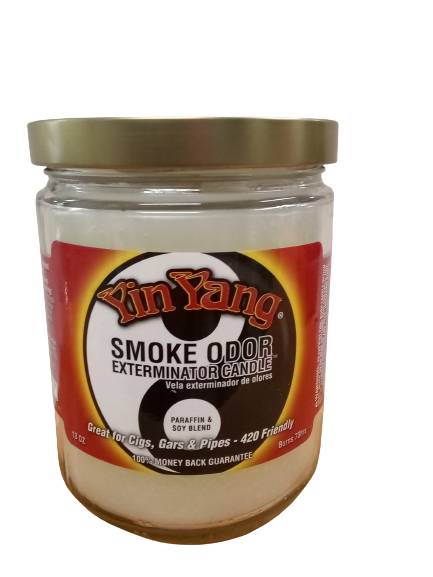 Smoke odor eliminator candle Yin yang