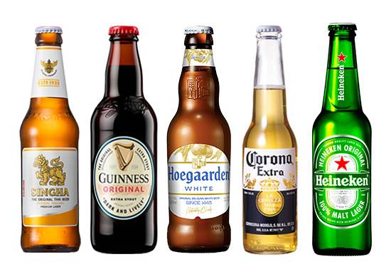 406906：【QC限定】海外ビール飲み比べ5本セットD / International Beer 5-Bottle Tasting Set D