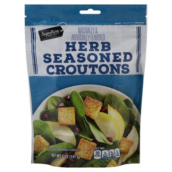 Signature Select Herb Seasoned Croutons (5 oz)