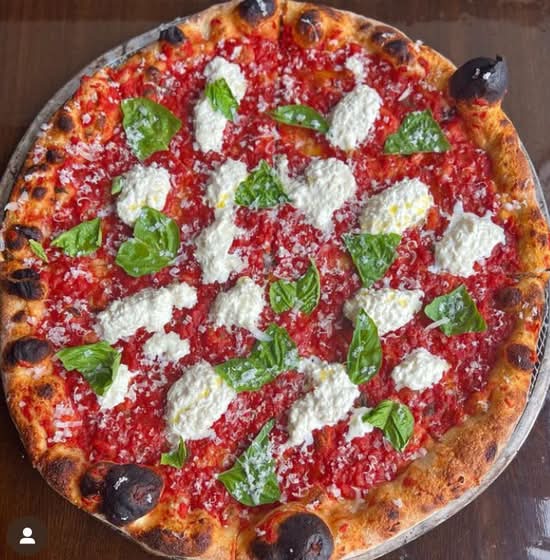 Burrata Basil Pizza (Popular🔥)