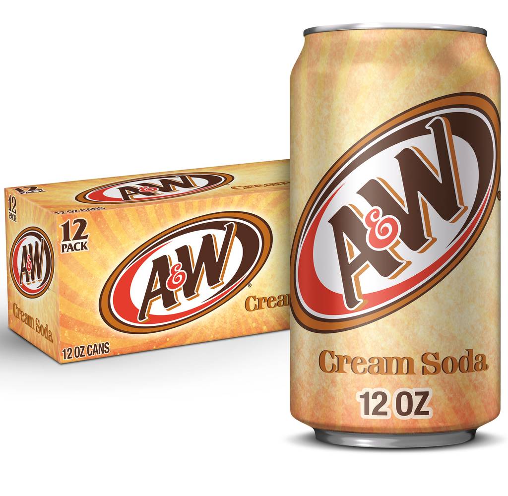 A&W Cream Soda (12 x 12 fl oz)