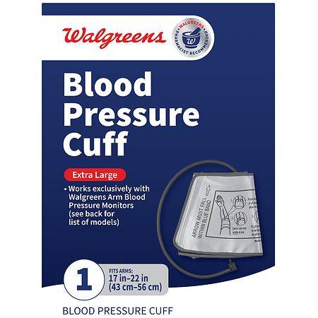 Walgreens Blood Pressure Cuff Extra Large