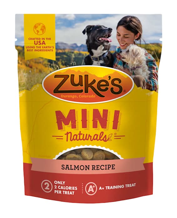 Zuke's Mini Naturals Soft and Chewy with Salmon Recipe Training Dog Treats, 16 oz.