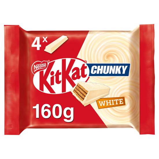 Kit Kat Chunky White Chocolate Bars 4 Pack