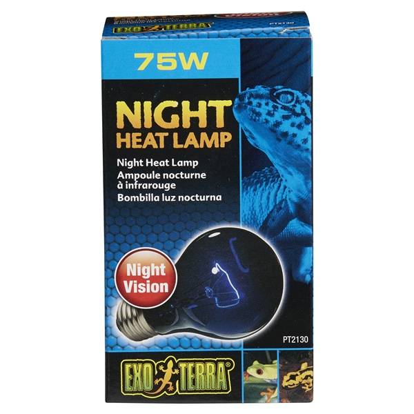 Exo Terra Night Heat Lamp, 75 Watt