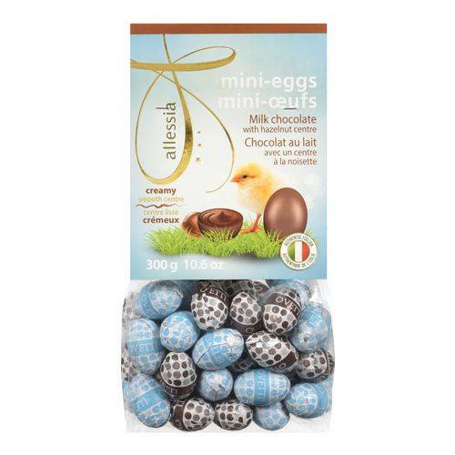 Allessia Milk Chocolate Mini-Eggs With Hazelnut Centre (300 g)