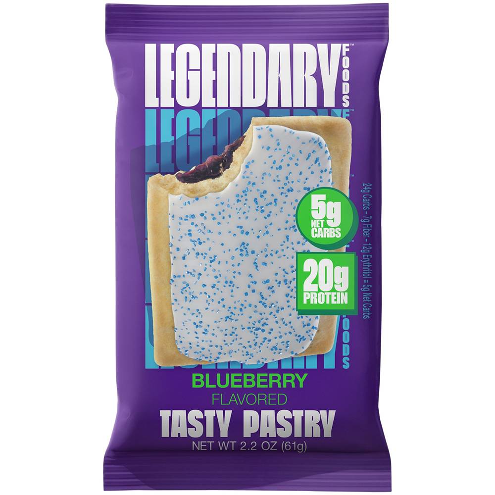 Legendary Foods Protein Pastry, Blueberry (2.2 oz)