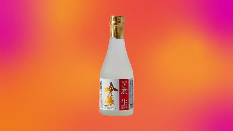 hakushika ginjou sake (180ml) 13.3% abv