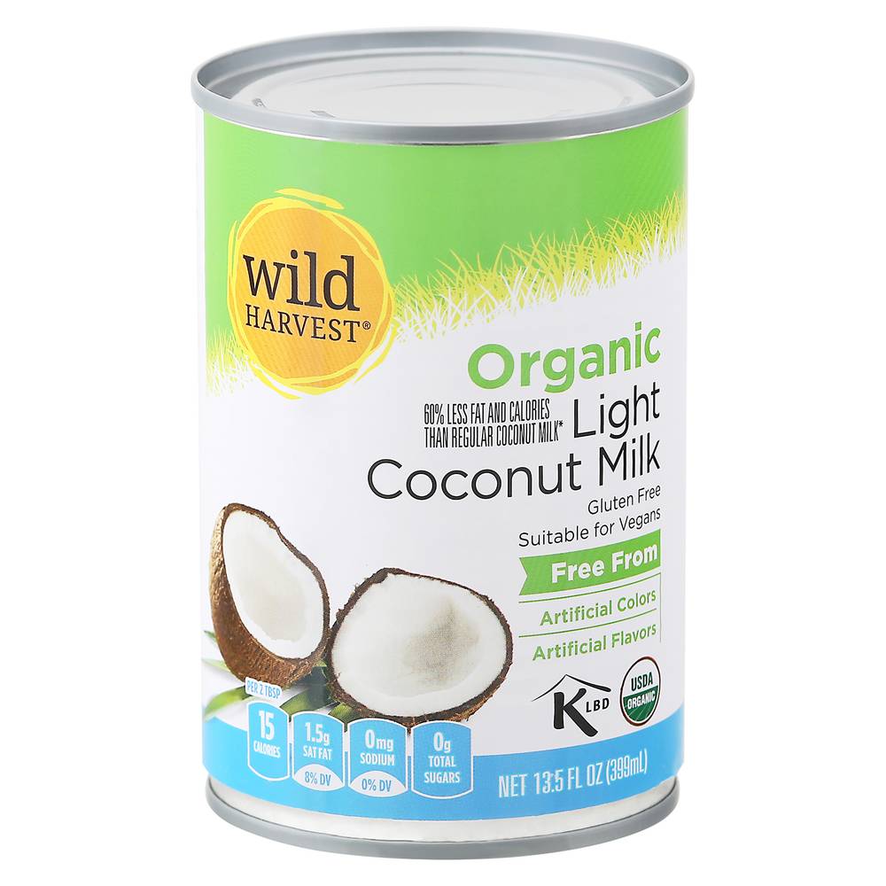 Wild Harvest Light Organic Coconut Milk (13.5 fl oz)