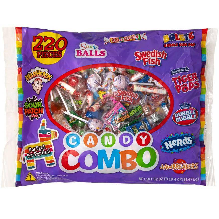 Party City Candy Combo Bag (192 ct)