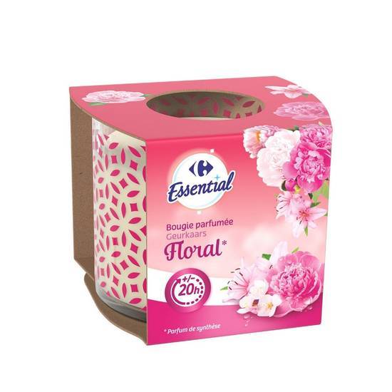 Carrefour Essential - Bougie parfumée floral
