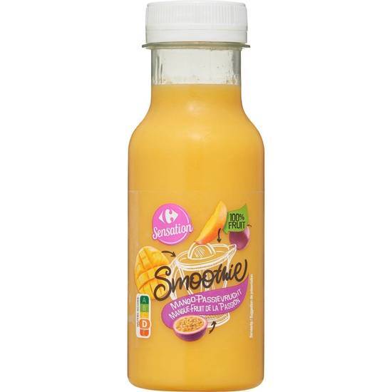 Carrefour Sensation - Smoothie (250 ml) (mangue - fruit de la passion)