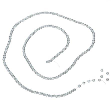 Perla base cristal 4mm - blanco (hilo 84cm (aprox 220pz))
