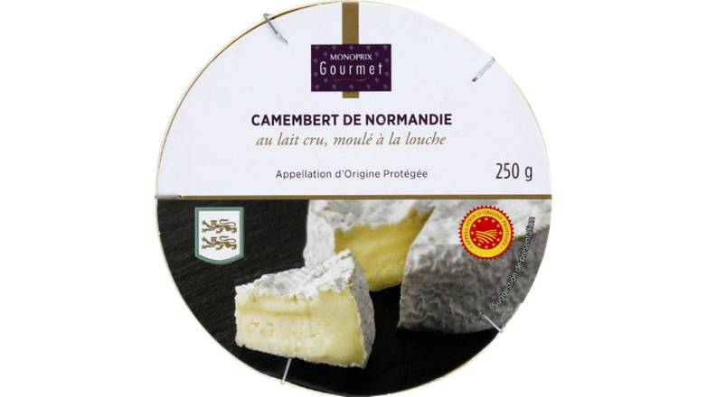 Monoprix - Gourmet camembert de Normandie au lait cru