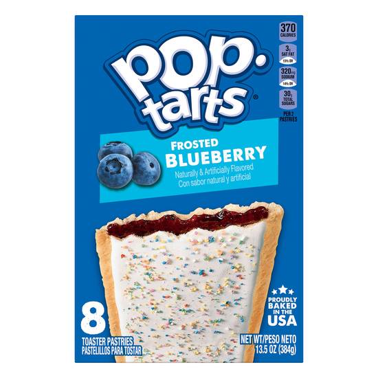 Pop-Tarts Frosted Blueberry Toaster Pastries (8 pastries)
