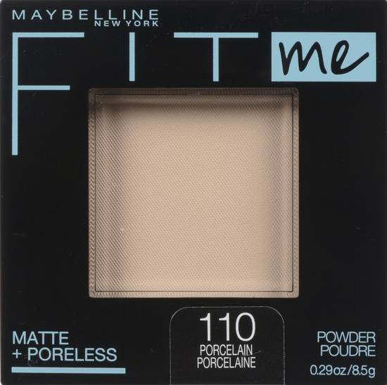 Maybelline Fit Me! Matte+Poreless Porcelain Pressed Powder 110 (10 g)