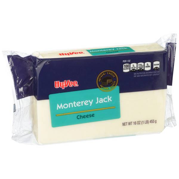 Hy-Vee Monterey Jack Natural Cheese