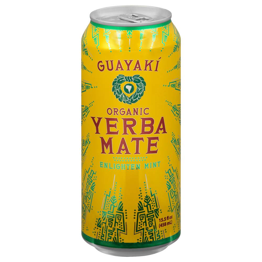 Guayaki Organic Yerba Mate Enlighten Drink (15.5 fl oz) (mint)