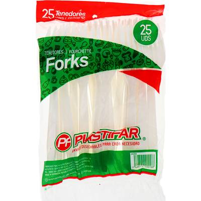 PLASTIFAR Tenedores Plasticos