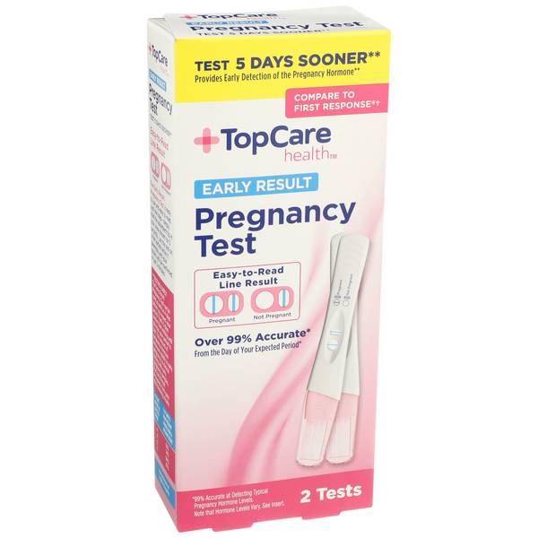 Top Care Early Result Pregnancy Test