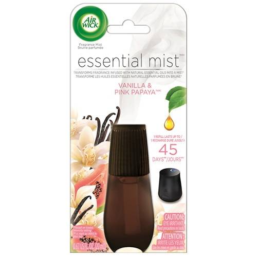 Air Wick Essential Mist Essential Oil Refill Vanilla and Pink Papaya - 1.0 ea