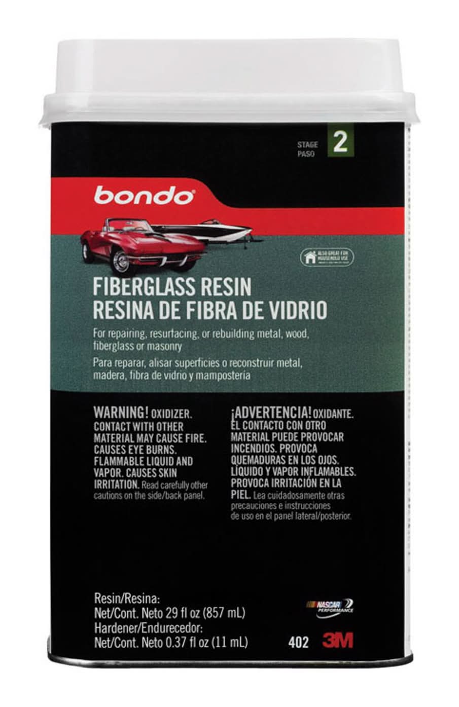 Bondo Fiberglass Resin 0.9 Qt