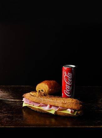 Sandwich Froid ou Chaud, dessert et boisson