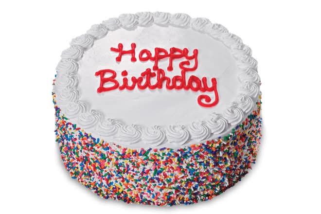 Birthday Cake - Ready Now
