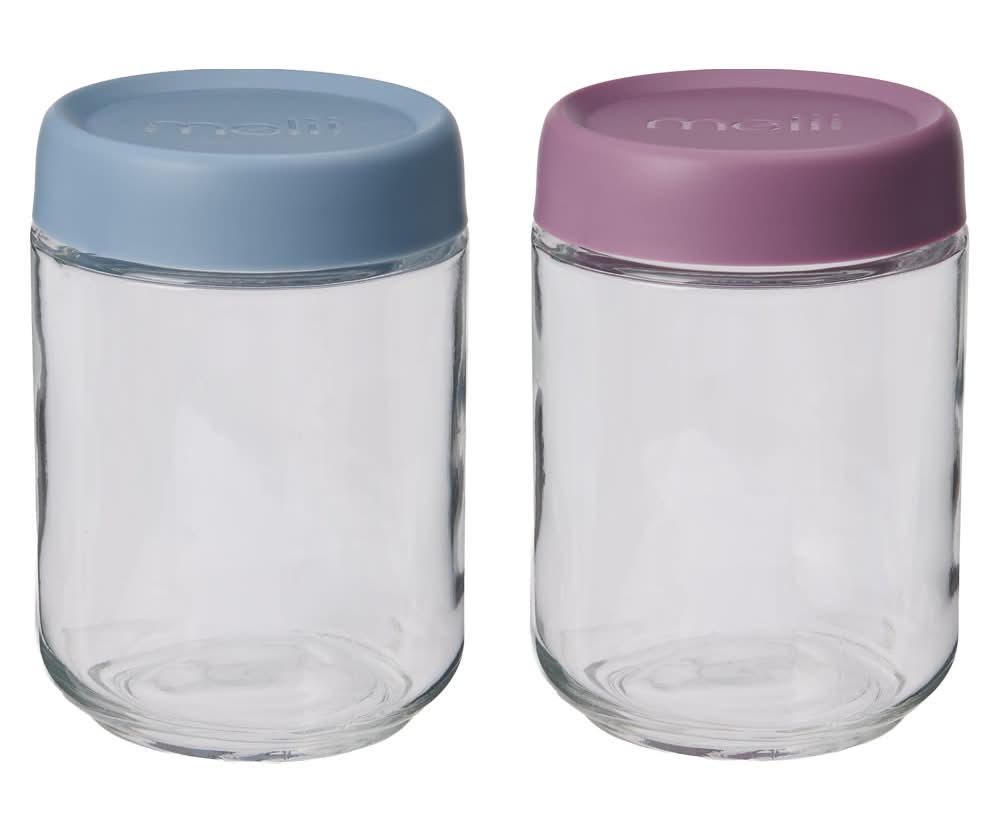 Melii Purple/Plum Glass Jar