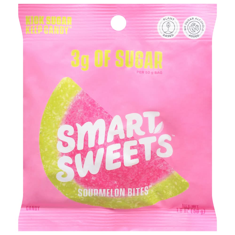 SmartSweets Gummy Candy, Sourmelon Bites (1.8 oz)