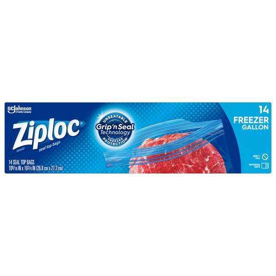 Ziploc Freezer Bags Gallon (14 ct)
