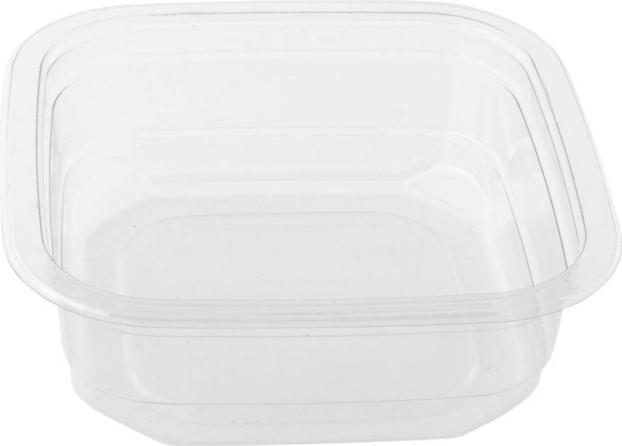 Eco-Systems 8Oz Pet Plastic Square Deli Container