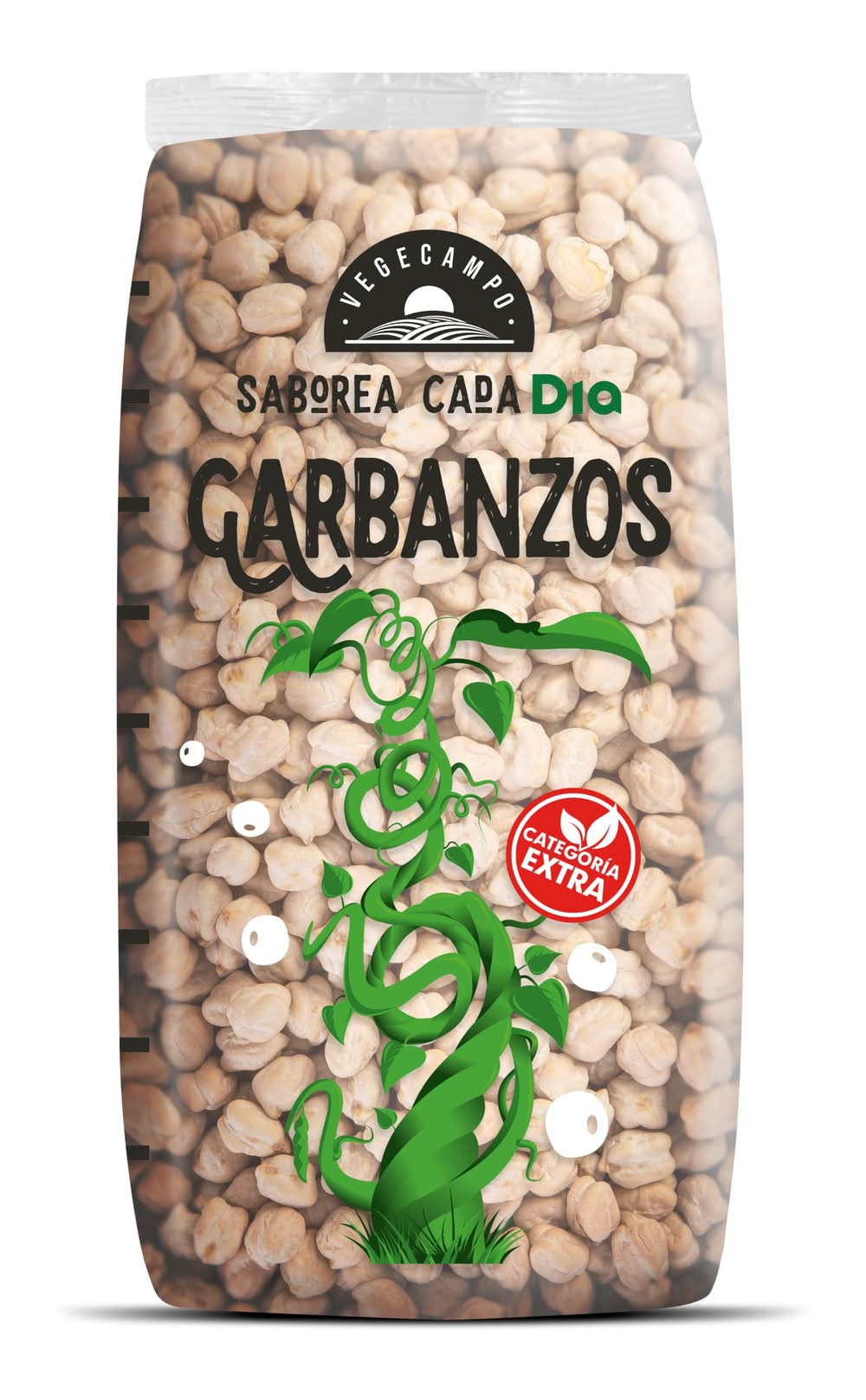 Garbanzos Extra Vegecampo De Dia Bolsa 1 Kg