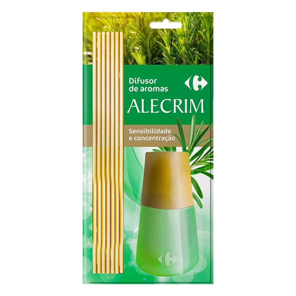 Difusor de aromas alecrim (1 kit)