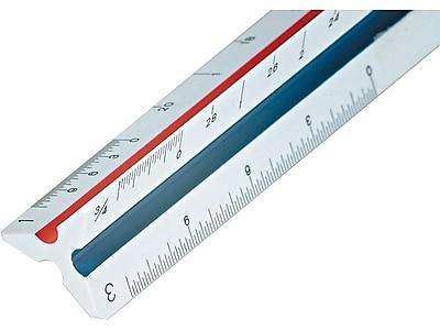 Staedtler Mars Professional Architect Scale (98718-31bk), 12 inch