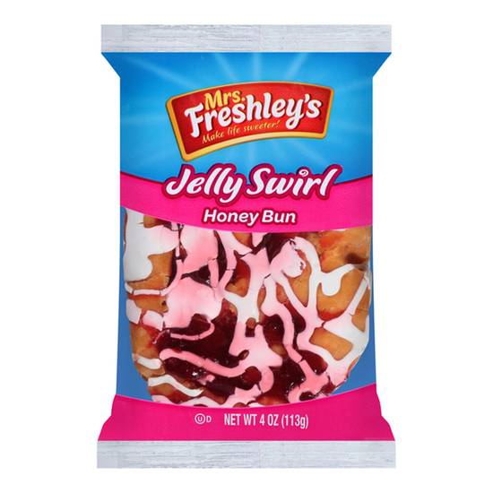 Mrs Freshley's Honey Bun Jelly Swirl 4oz