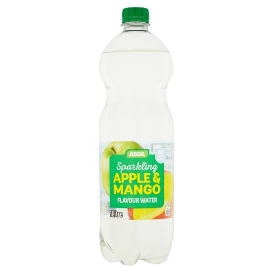 ASDA Sparkling Apple & Mango Flavour Water (1L)