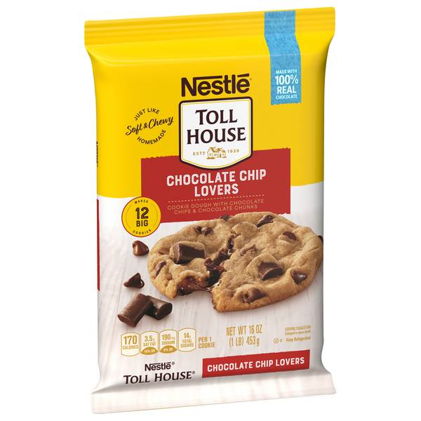 Nestle Toll House Chocolate Chip Lovers Cookie Dough