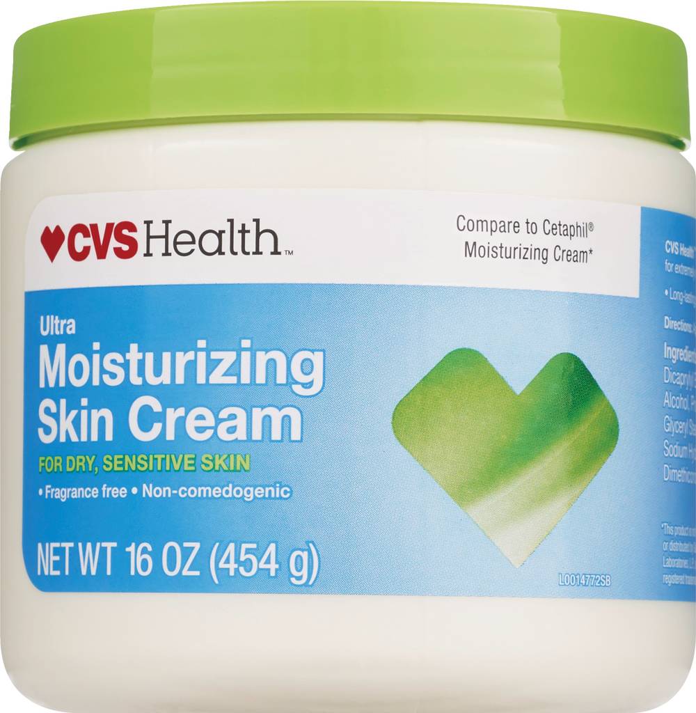 CVS Ultra Moisturizing Skin Cream For Dry Sensitive Skin, 16 OZ