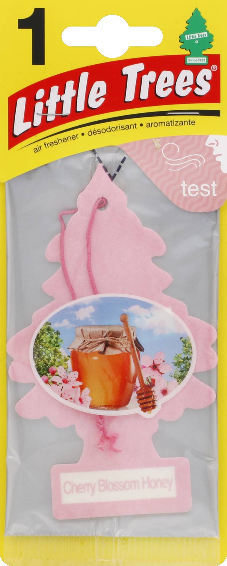 Little Trees Air Freshener Cherry Blossom Honey Scent (0.3 oz)