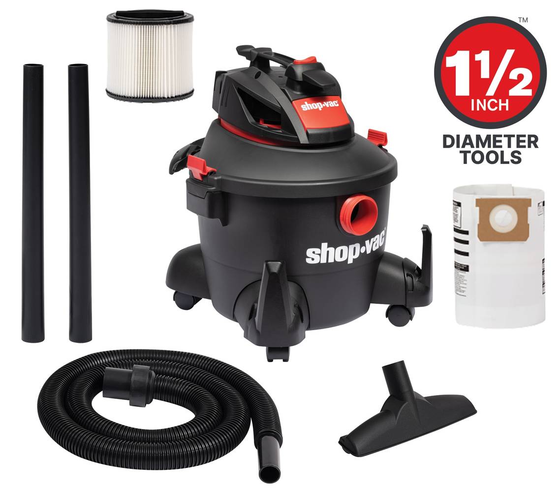 Shop-Vac 6-Gallon 3.5-HP Corded Wet/Dry Shop Vacuum with Accessories Included | 5760611