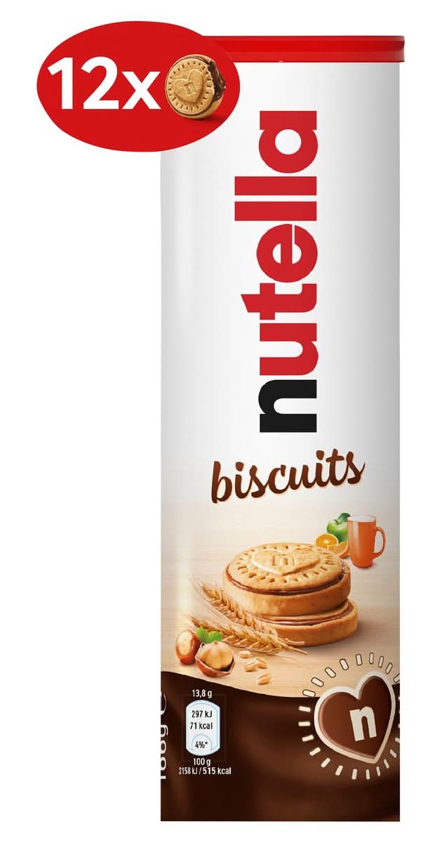 Nutella Biscuits 12 Pièces 166 g