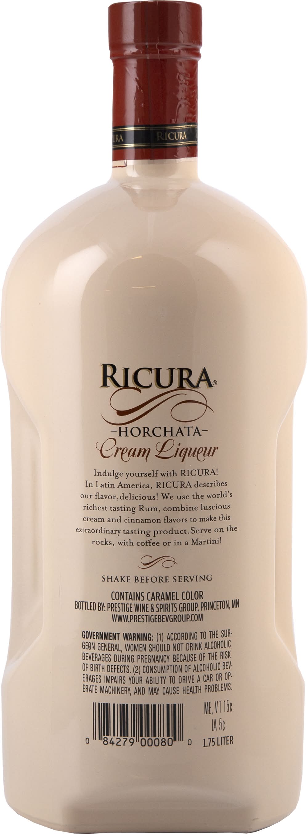 Ricura Horchata Cream Liqueur (1.75 L)