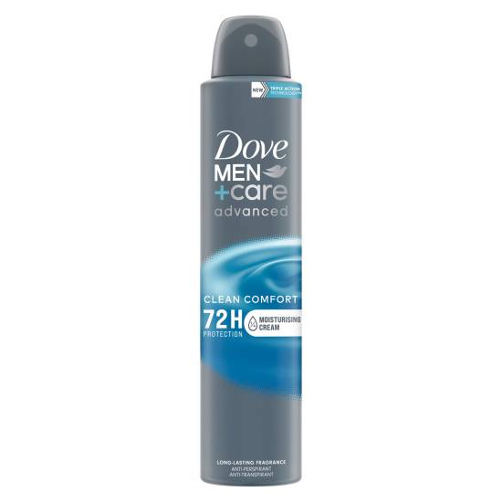 Dove Men+Care Advanced Antiperspirant Deodorant Aerosol Clean Comfort