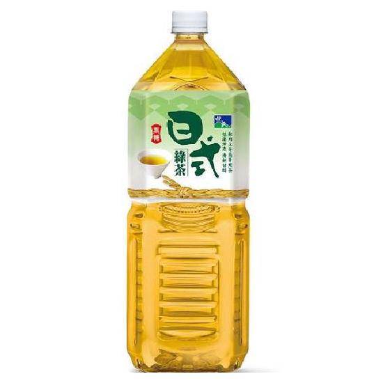悅氏日式綠茶(無糖)2000ml