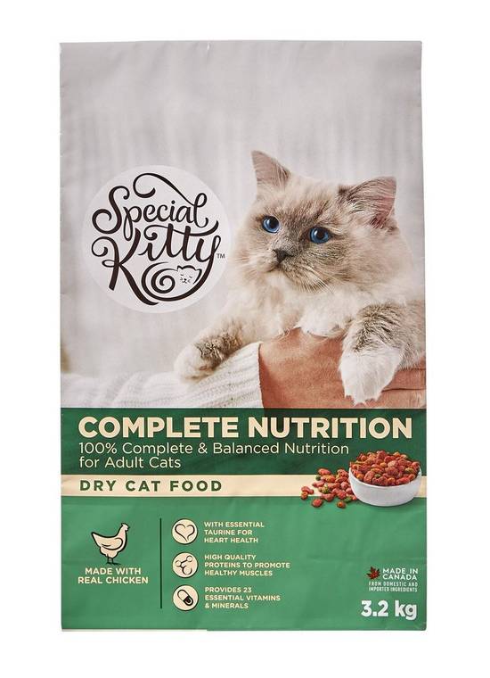 Special Kitty Complete Nutrition Dry Cat Food (3.2 kg)