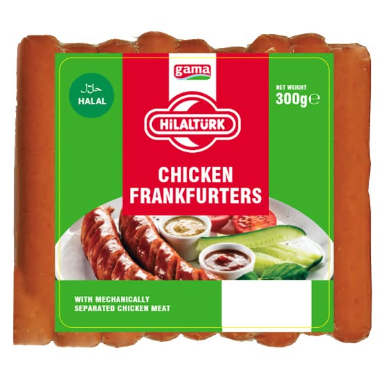Hilalturk Chicken Frankfurters (300g)
